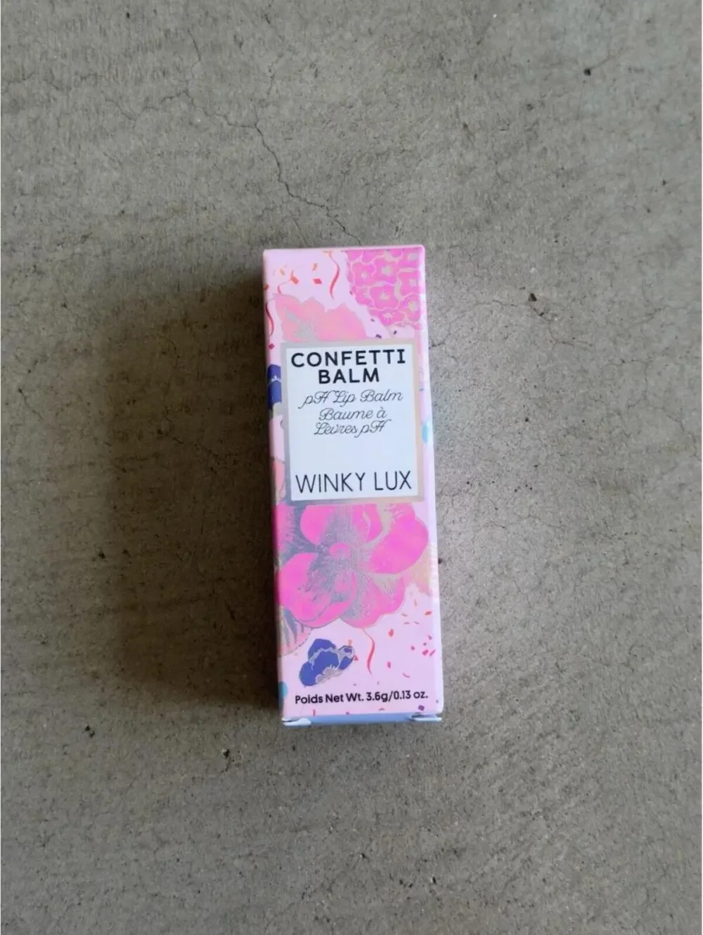 Winky Lux / Lavender Confetti Balm / Color Changing Lip Balm